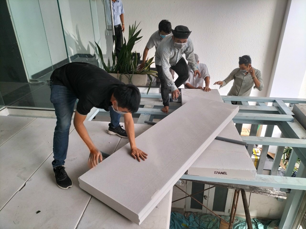 Xu hướng làm sàn bằng khung thép kết hợp tấm panel ALC, rút ngắn tối đa thời gian và tiết kiệm chi phí